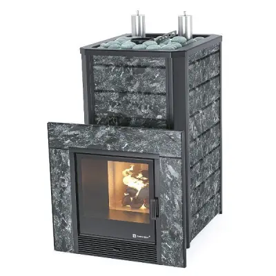 Фото Печь Изистим Ялта 35 К/2024  Пироксенит в магазине Woodson Фото Печь Изистим Ялта 35 К/2024  Пироксенит в магазине Woodson