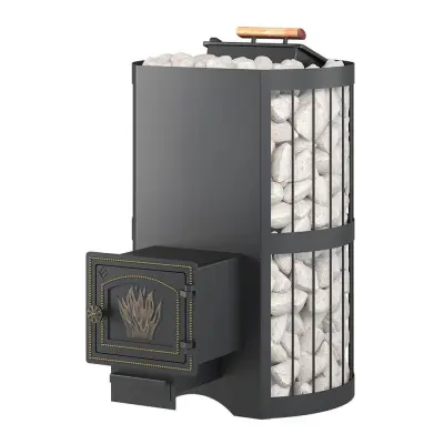 Фото Печь ВЕЗУВИЙ Скиф с закрытой каменкой Стандарт (ДТ-3) в магазине Woodson