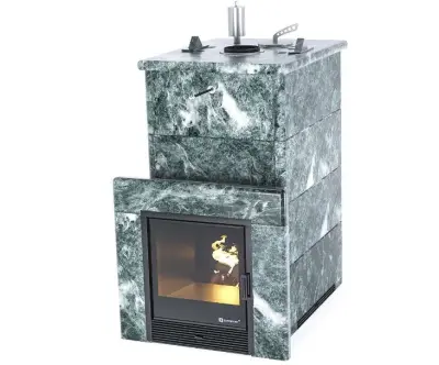 Фото Печь «Геленджик» в полноценном кожухе Змеевик в магазине Woodson