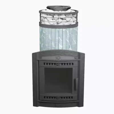 Фото Печь банная "Атмосфера XL" Талькохлорит ламель+сетка в магазине Woodson