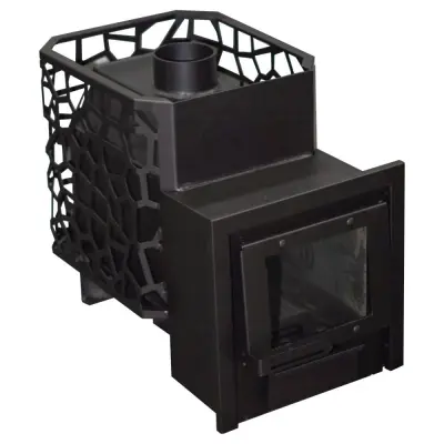 Фото Печь для бани РАДА 4 14 M(СЕТКА), без дверцы в магазине Woodson