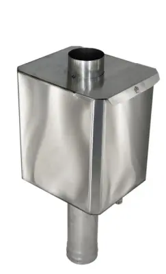 Бак-труба — 40 л — 115 (0,8м) — 0,8мм AISI 201 — гарантия 18 месяца