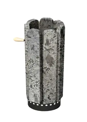 Фото Дымоход-конвектор Grill'D Stone (D115/250) (Серпентинит) 