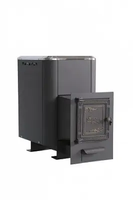 Фото Печь банная чугунная "Сибирь-24". Универсальная чугунная дверца (Конвекционная) в магазине Woodson