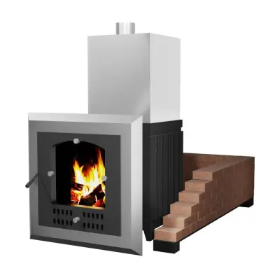 Фото Топочный агрегат для бани Сударушка Семейная в магазине Woodson Фото Топочный агрегат для бани Сударушка Семейная в магазине Woodson