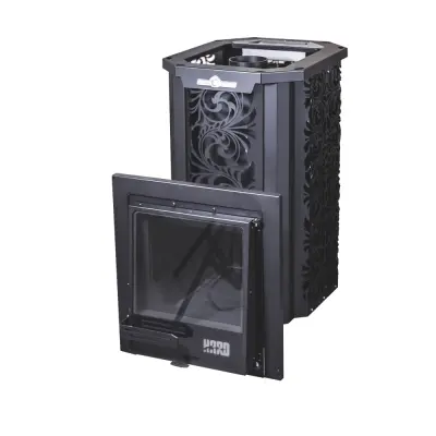 Фото Печь банная PROHARD 30M "Хохлома" Панорама в магазине Woodson