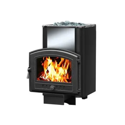 Фото Печь ВЕЗУВИЙ Сенсация 22 Антрацит (224) в магазине Woodson Фото Печь ВЕЗУВИЙ Сенсация 22 Антрацит (224) в магазине Woodson