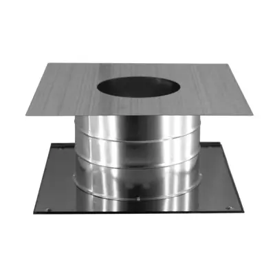 Фото Проходной узел — 115 — нерж 0,5 мм — 500х500  Фото Проходной узел — 115 — нерж 0,5 мм — 500х500