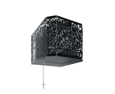 Обливное устройство КАСКАД 60/2026 с кожухом, черный