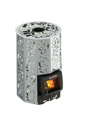 Фото Дровяная банная печь Grill'D Violet Steel Short в магазине Woodson