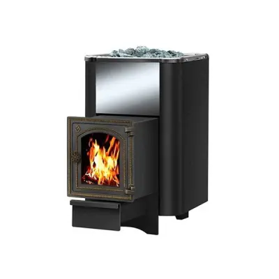 Фото Печь ВЕЗУВИЙ Сенсация 16 Антрацит (ДТ-4С) в магазине Woodson Фото Печь ВЕЗУВИЙ Сенсация 16 Антрацит (ДТ-4С) в магазине Woodson