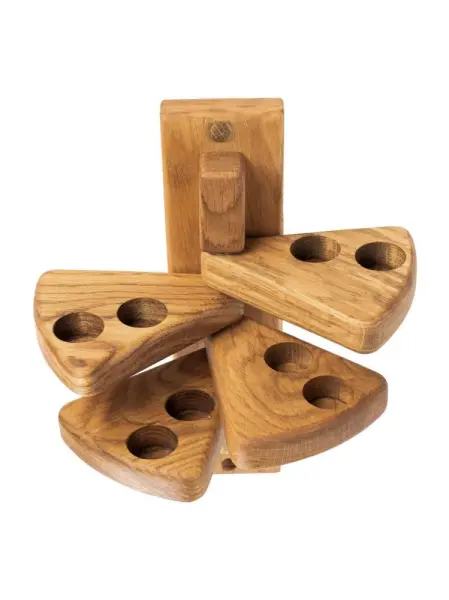 Полка для масел Woodson Эдельвейс, дуб