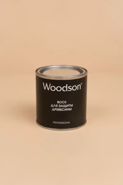 Воск для защиты древесины Woodson, 0,25л