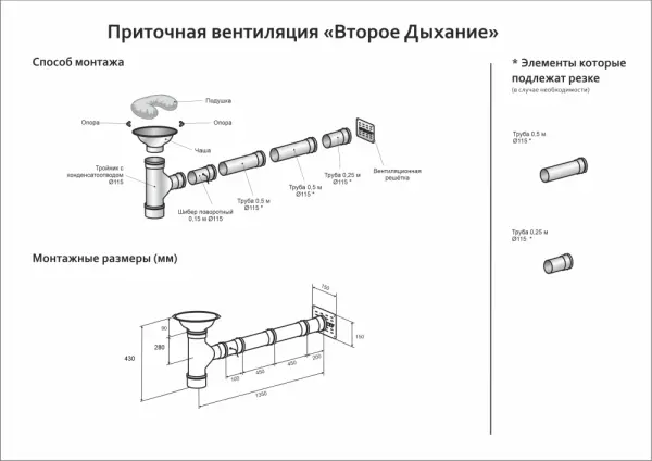 Второе Дыхание для бани Черный