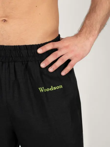 Шорты банщика Woodson, чёрный лён (54-56)