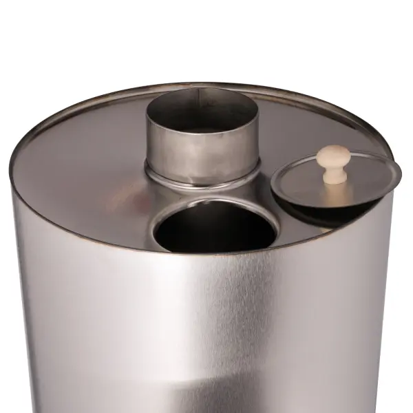 Бак-труба «Цилиндрический» — 50 л — 115 (0,8 м) —1 мм AISI 304 — гарантия 3 года