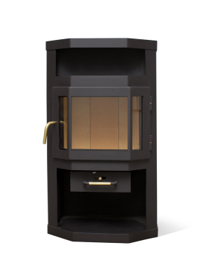 Фото Печь ОКА с чугунной плитой в магазине Woodson Фото Печь ОКА с чугунной плитой в магазине Woodson