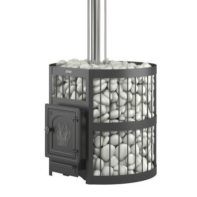 Фото Чугунная печь для бани ЭТНА Стандарт 24 (ДТ-4) б/в в магазине Woodson