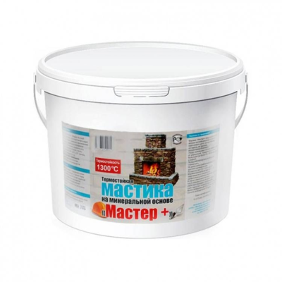 Мастика термостойкая Мастер ведро 2кг Мастика термостойкая Мастер ведро 2кг
