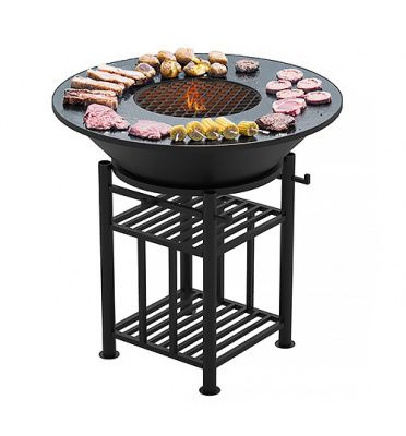 Fantastic Grill Везувий Ø 1000  (чаша+подставка+плита+решетка чугунная"СТЕЙК" Ø 450мм+крышка) Fantastic Grill Везувий Ø 1000  (чаша+подставка+плита+решетка чугунная"СТЕЙК" Ø 450мм+крышка)