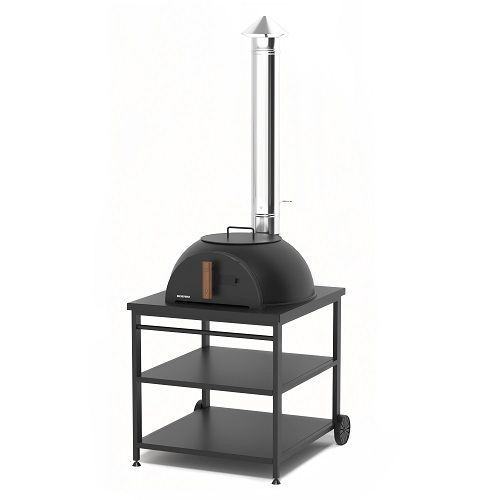 Садовая чугунная печь "Legenda Garden" ("Легенда Гарден") (с основанием из немецкого шамота) на подс