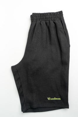 Шорты банщика Woodson, чёрный лён (54-56)