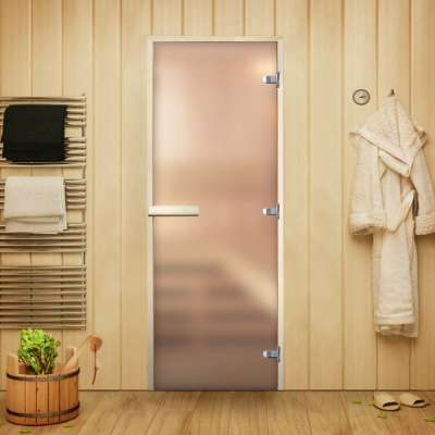 Дверь Элит Белая Матовая 1900*700 (3п,8мм) R, без порога