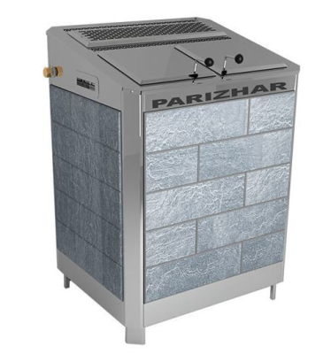 Фото Электрическая паротермальная печь 12 кВт/380 ПАРиЖАР облицовка т/х "антик" в магазине Woodson