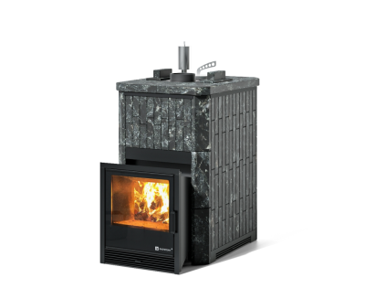 Фото Печь Изистим Южная 9 закрытый верх - Камень Пироксенит  в магазине Woodson Фото Печь Изистим Южная 9 закрытый верх - Камень Пироксенит  в магазине Woodson