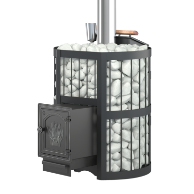 Фото Чугунная печь для бани ЭТНА Стандарт 24 (ДТ-4) Закрытая каменка в магазине Woodson Фото Чугунная печь для бани ЭТНА Стандарт 24 (ДТ-4) Закрытая каменка в магазине Woodson