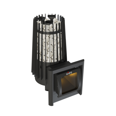 Фото Дровяная банная печь Cometa 180 Vega Long Window Max Grill`D в магазине Woodson Фото Дровяная банная печь Cometa 180 Vega Long Window Max Grill`D в магазине Woodson
