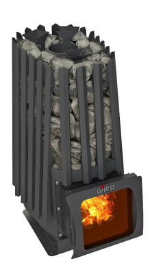 Фото Дровяная банная печь Grill'D Cometa Vega 450 Short Max Pro в магазине Woodson
