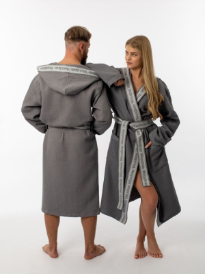 Халат вафельный Woodson, gray (52)