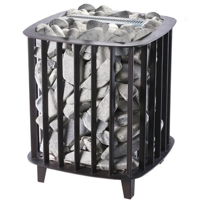 Фото Паротермальная печь Премьера Руса 18 кВт (с парогенератором) в магазине Woodson