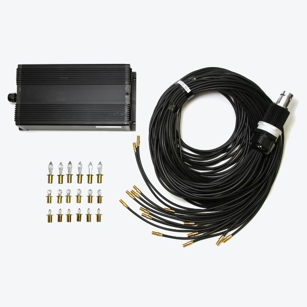 Комплект Cariitti «Звездное небо» VPL30СT Crystal Star «Синее мерцание» (100 + 18 волокон, золото)