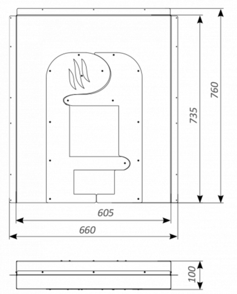 Портал межстеновой Grill`D Long утепленный