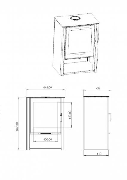 Фото Печь СЕВАН 7В в магазине Woodson Фото Печь СЕВАН 7В в магазине Woodson