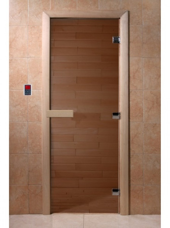 Дверь DoorWood "Бронза" 1800*600 (3 петли, 8мм)