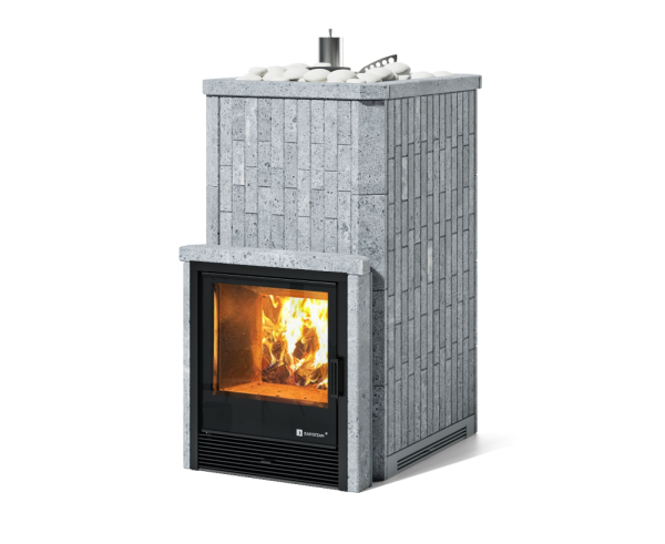 Фото Печь Изистим Южная 22 с топкой из парной  - Камень Талькохлорит в магазине Woodson