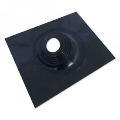 Фото Кровельный проход "ASTON" № 6 (д.200-280мм, 600х600мм) угл, силикон, Черный 