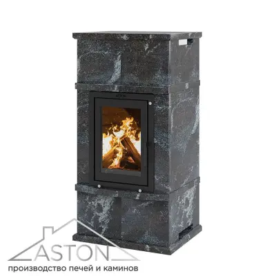 Камин ASTON Вертикаль "VYBORG" ("ВЫБОРГ") Н-1346 Амфиболит