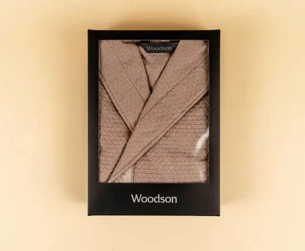 Халат вафельный Woodson, creamy (54)